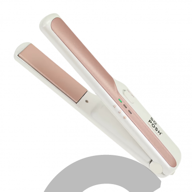 "So Posh Ceramic Cordless Hair Straightener" – profesionalus, belaidis mini plaukų tiesintuvas su keramine danga 1