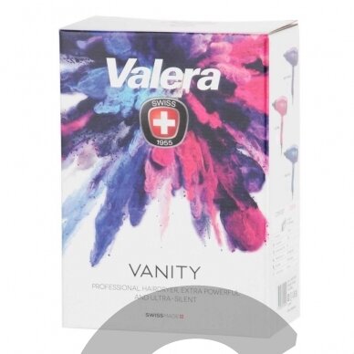 "Valera Vanity Comfort Hot Pink Dryer" 2000W - rankinis džiovintuvas su jonizacija, rožinės spalvos 4