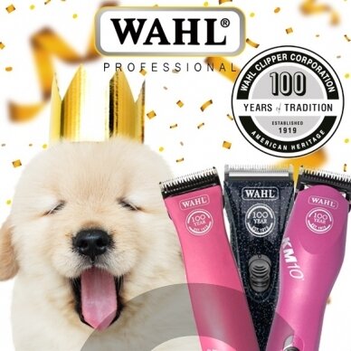 Wahl KM2 Speed Pink Limited Edition 45W kirpimo mašinėlė 1