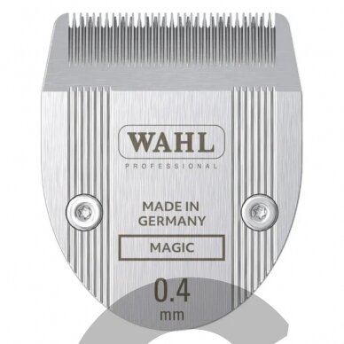 "Wahl Magic Precision Blade" 0,4 mm - "Wahl Super Trim" skustuvo, "Vetiva Mini" apdailos peiliukas