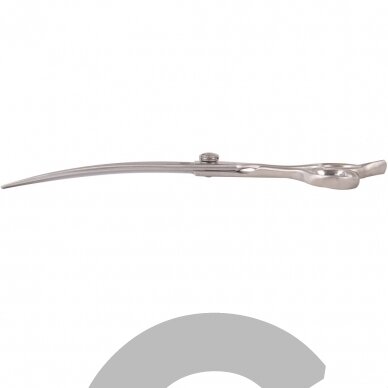 Yento Ergo Line Curved Scissor 7.5 "- profesionalios, labai lengvos lenktos žirklės, pagamintos iš japoniško Hitachi plieno 1