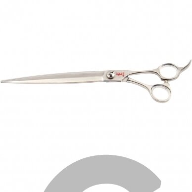 Yento Ergo Line Straight Scissor - profesionalios, labai lengvos japoniškos Hitachi plieno tiesios žirklės - Dydis: 8"