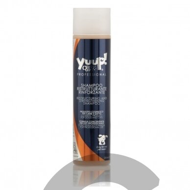 Yuup! Professional Restructuring and Strengthening Shampoo - profesionalus, plaukus atstatantis ir juos stiprinantis, šampūnas. Talpa: 250ml